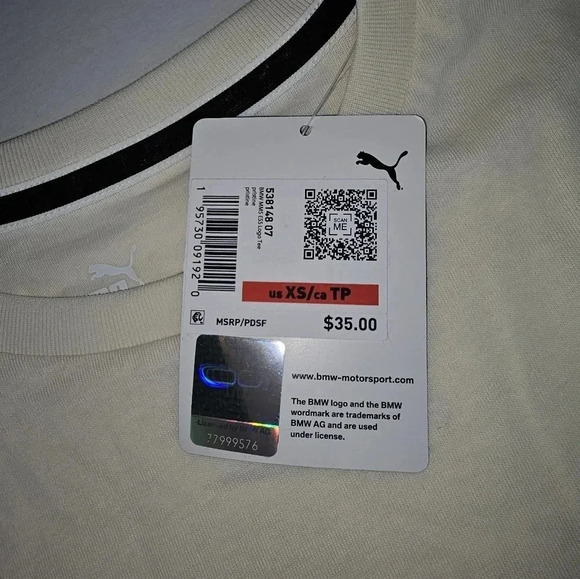 PUMA BMW MOTORSPORT ESSENTIAL LOGO TEE - Picture 4 of 9
